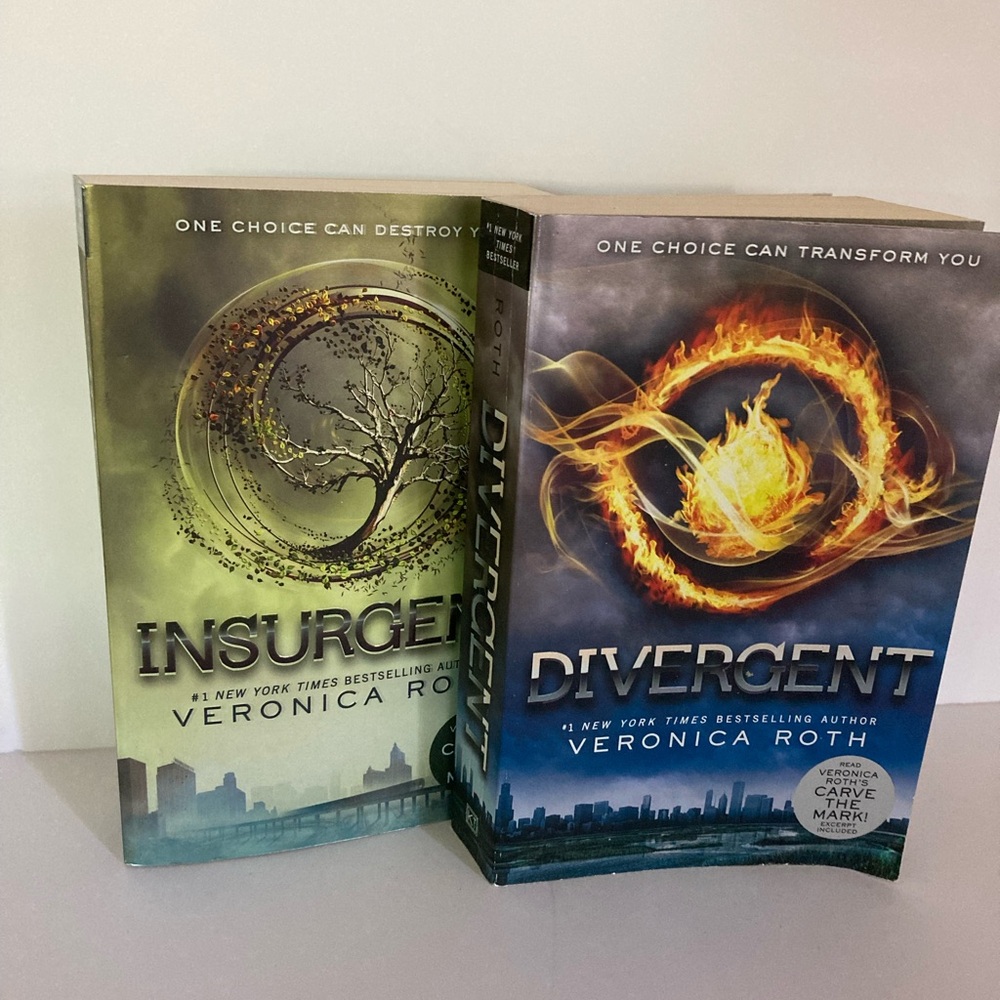 Veronica Roth’s Divergent Series. Only the first two books.